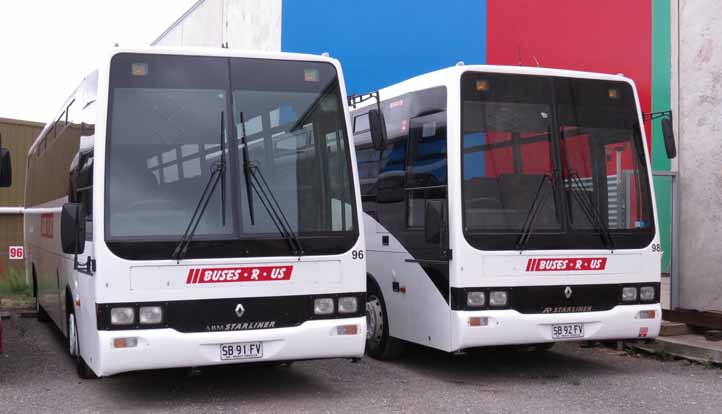 Buses-R-Us Irisbus AP Starliner 96 & 98